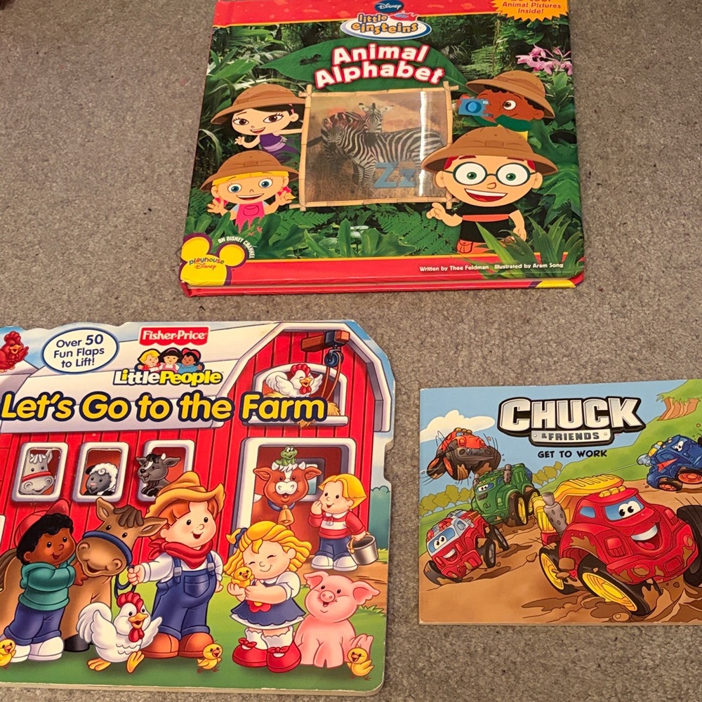 Bundle of 3 young children’s books